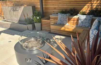 entertaining garden